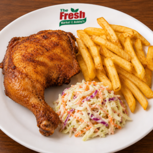 Quarter Chicken and chips