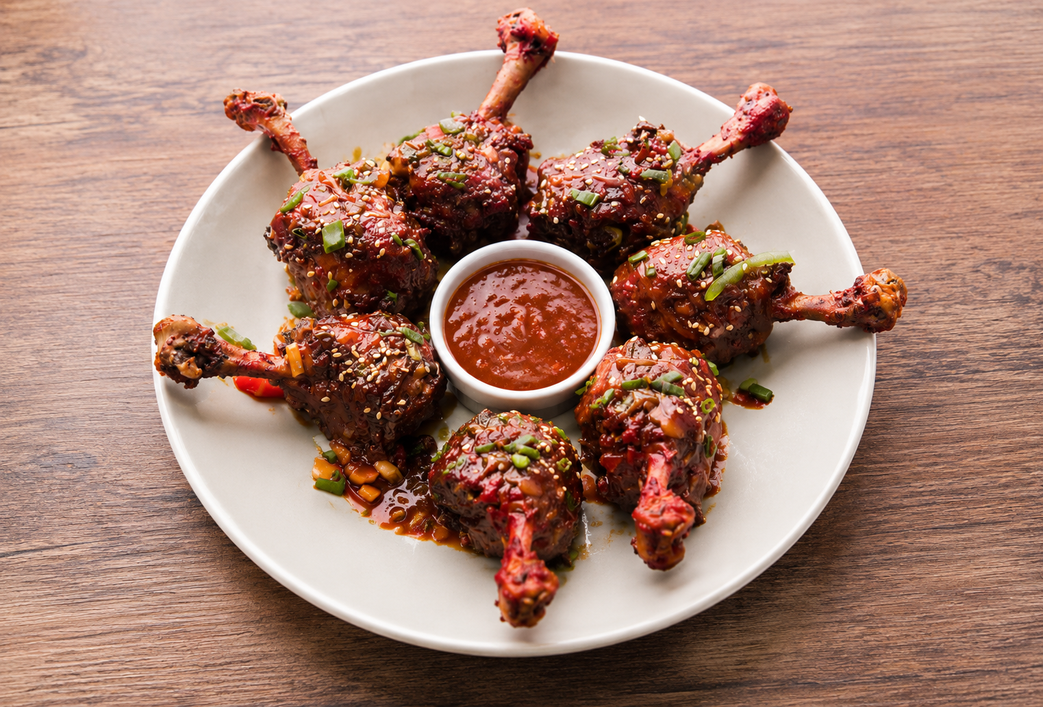 Chicken Lollipop with Fries