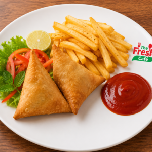 Samosa Special- with Fries
