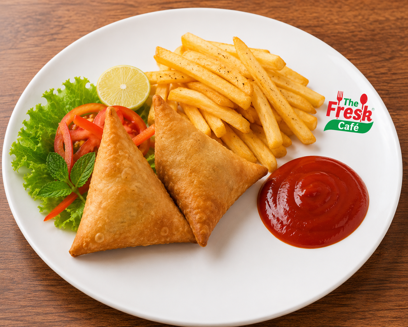 Samosa Special- with Fries